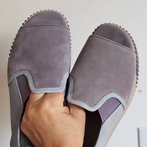CAMPER Leather Platform Sandals Purple and Blue 35 - Picture 7 of 16